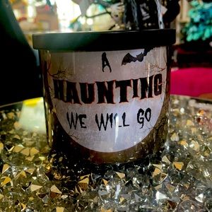 Aldi Halloween Candle- A Haunting We Will Go